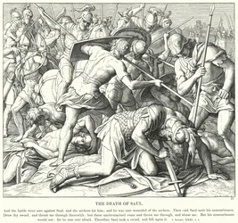 La morte di Saul (incisione)