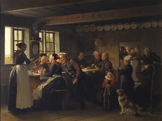 Episodio di una festa ad Amager