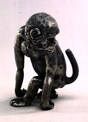 Figura di una scimmia realizzata per Fabergé, c.1896-1908