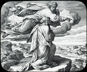 Mosè vede la terra d