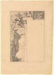Siegfried lotta con il guardiano della porta