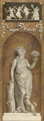 Pittura Murale con Baccante