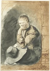 Uomo seduto