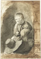 Uomo seduto