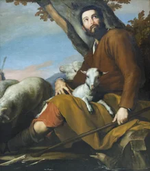 Giacobbe con il gregge di Labano