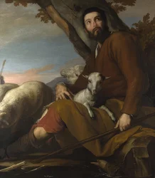 Giacobbe con il gregge di Labano