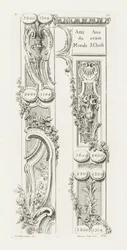Disegno di frammenti del bordo