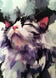Il sogno del gatto vivace