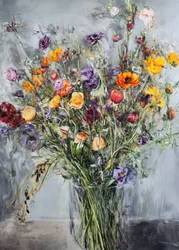 Bouquet floreale dai colori vivaci