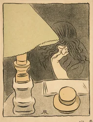 Donna e lampada, pub. 1894