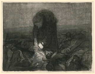 Campo di battaglia (foglio 6 da "Guerra dei contadini", 2° stato)