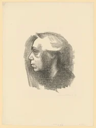 Autoritratto (1° stato)