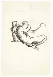 Studio per Leda con il cigno