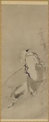 Chiang Tzu-ya che pesca
