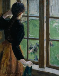 Donna alla finestra