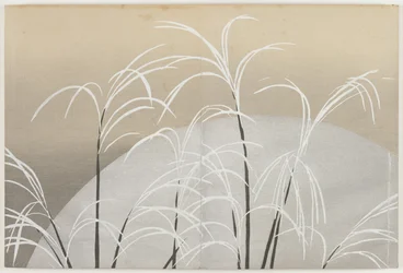 Fiori di Cento Mondi (Momoyogusa): Erba Susuki al Chiaro di Luna (Obana ni tsuki)