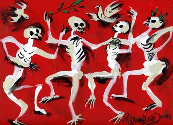La danza della pace degli scheletri
