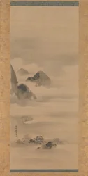 Paesaggio al chiaro di luna