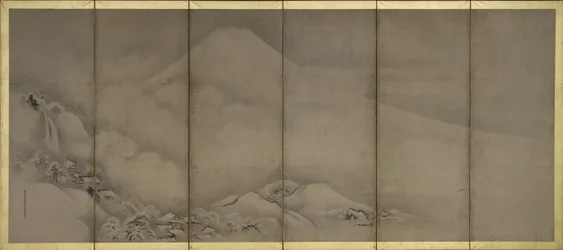 Monte Fuji e punto Matsubara, Schermi