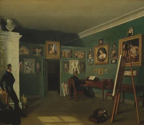 Lo studio del pittore
