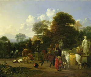 Dopo la caccia, 1664