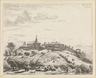 Villaggio su una collina
