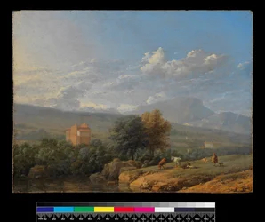 Paesaggio italiano, prima del 1678