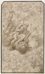 Ascensione di San Girolamo, 1600s