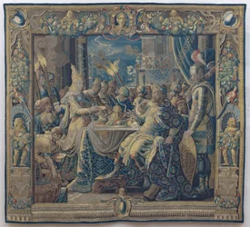 Cleopatra intrattiene Antonio
