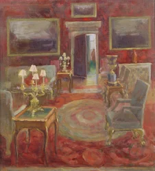 Il salone rosso