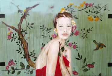 Una donna in piena fioritura
