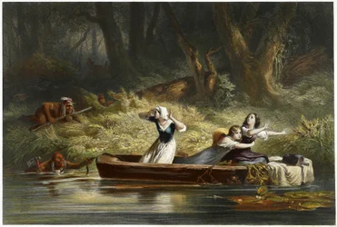 Cattura delle figlie di Daniel Boone e Richard Callaway da parte degli indiani