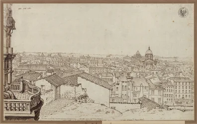 Veduta di Roma dall