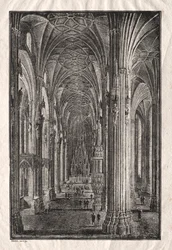 Interno della Cattedrale di Santo Stefano a Vienna, c. 1810