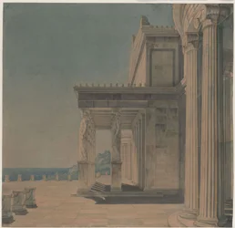 Palazzo Orianda in Crimea. Progetto antico. Sala Koren