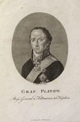 Ritratto del conte Matvei Ivanovich Platov 1757-1818