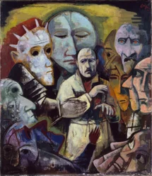 Autoritratto con demoni