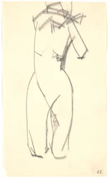 Modello inginocchiato