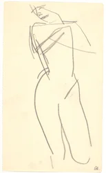 Modello sdraiato