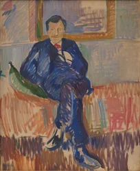 Ritratto del pittore Karl Schou