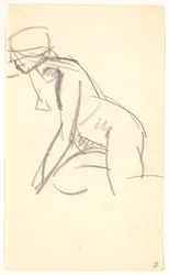 Modello seduto