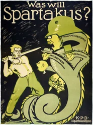 Rivoluzione tedesca 1918-1919 La Lega Spartachista (Spartakusbund)