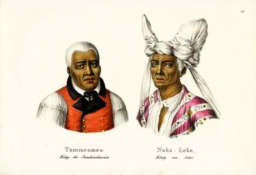 Tammeamea 1°, Re delle Hawaii, 1824