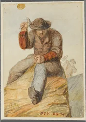 Lavoratore della pietra, 1864