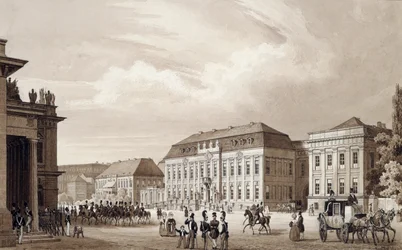 Unter Den Linden, Berlino, c.1840