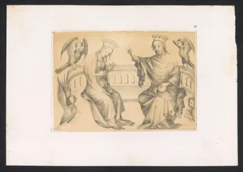 Incoronazione della Vergine. Disegni e studi di un maestro neerlandese del XV secolo. Dagli originali conservati nella Biblioteca Reale di Berlino (titolo della serie)