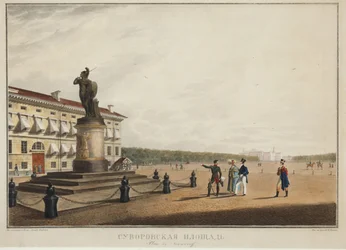 Piazza Suvorov a San Pietroburgo