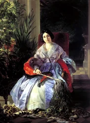 Ritratto della principessa Elizaveta Pavlovna Saltykova, 1841