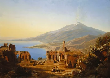 Teatro Greco, Taormina, con l