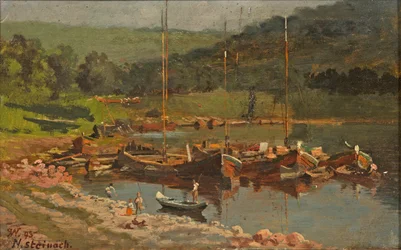Karl Weysser - Navi a Neckarsteinach, 1893